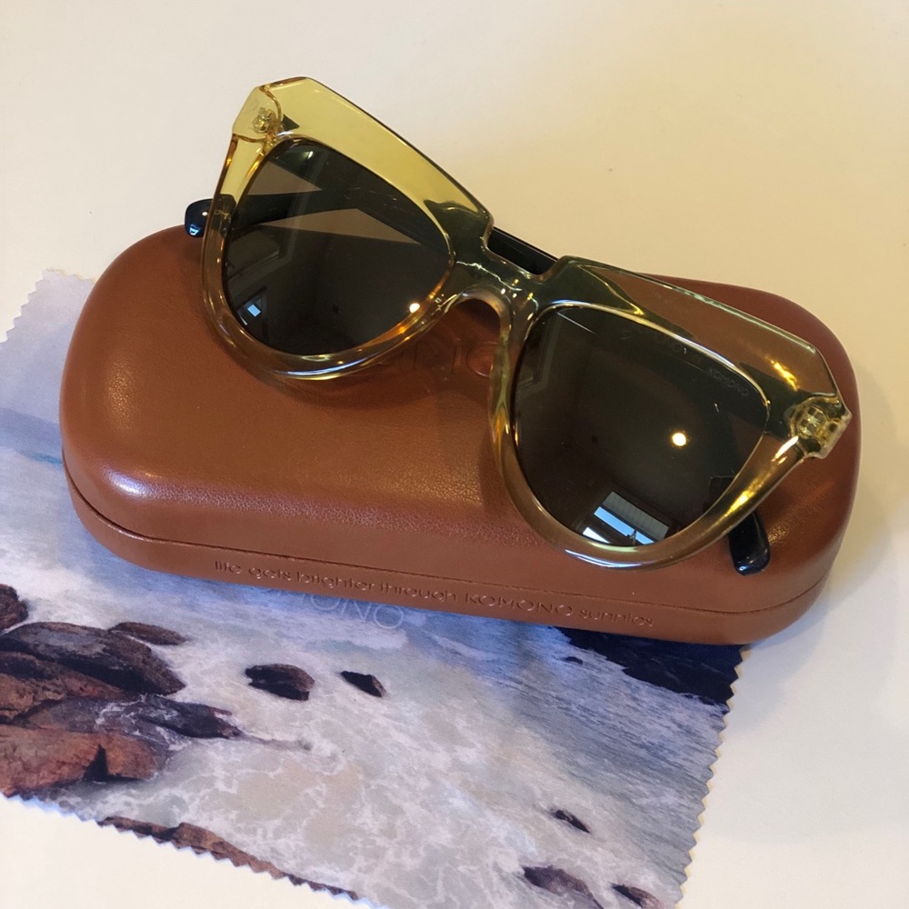 KOMONO Stella Cider/Black sunglasses (NEW) - Picture 4 of 12
